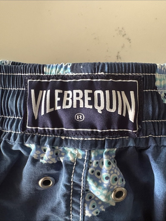 Vilebrequin Other - Authentic Vilebrequin Moorea Swim Trunks Blue Sea Urchin Oursinade Men’s Large